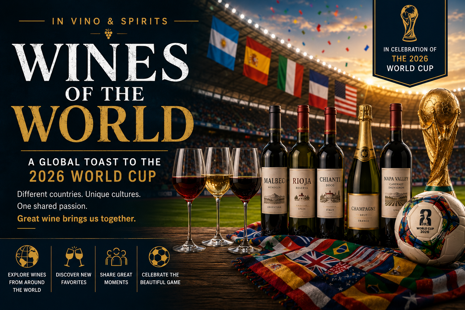 Wines of the World: A Global Toast to the 2026 World Cup