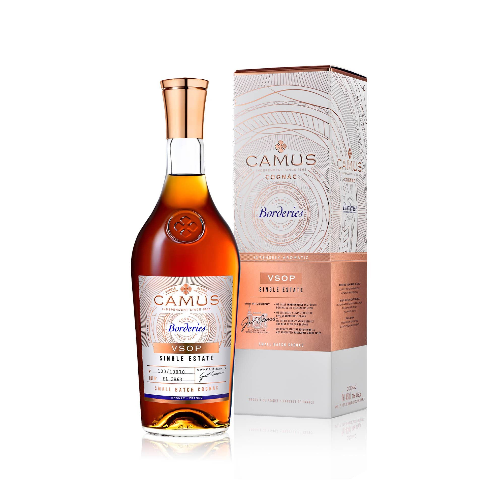 Camus V.S.O.P. Borderies Cognac, France