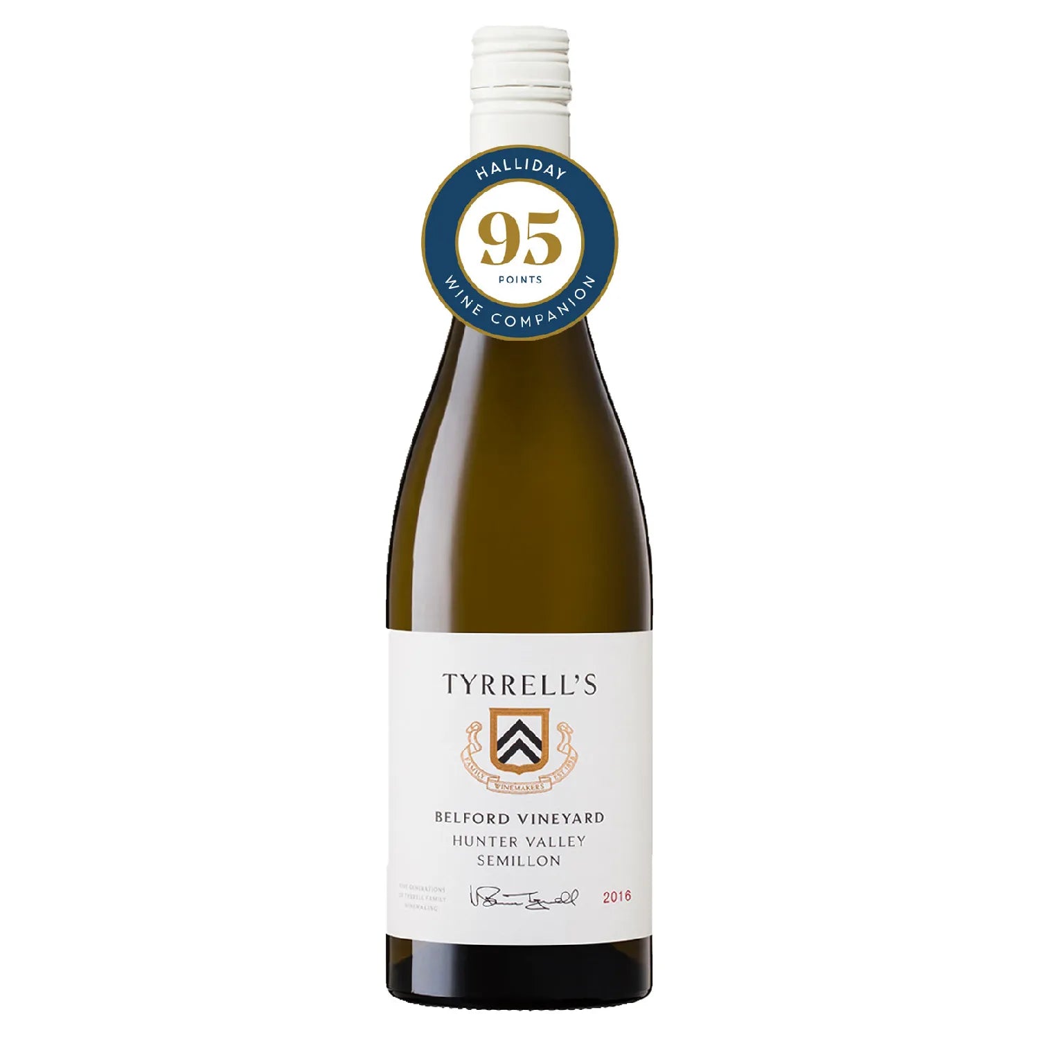 Tyrrell's Wines Single Vineyard HVD Semillon 2016
