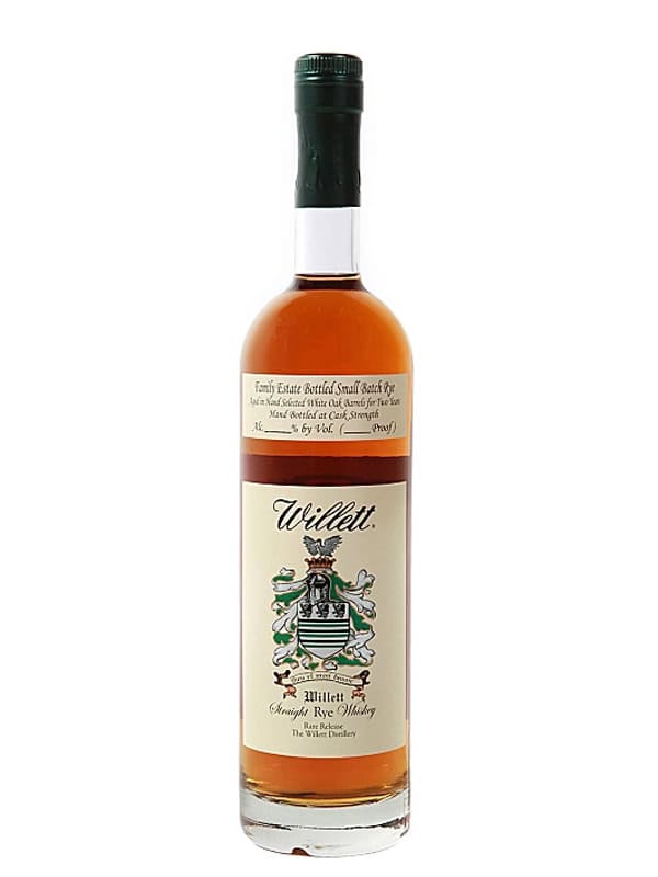 Willett Family Estate 4 Year Rye Whiskey 109.0Proof 750ml