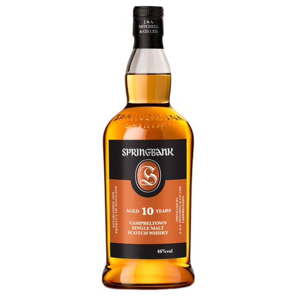 SPRINGBANK 10 YR SINGLE MALT – IN VINO & SPIRITS SPRINGBANK 10 YR SINGLE MALT – IN VINO & SPIRITS